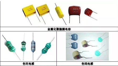 金屬化聚酯膜電容、色環(huán)電感、色碼電感